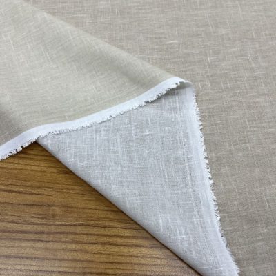 İngiliz Keten Kumaş Naturel Bej MSA