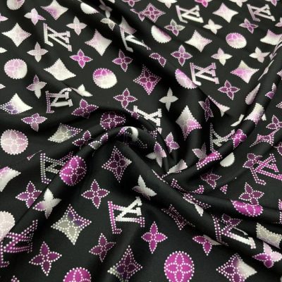Louis Vuitton Saten Şifon Kumaş