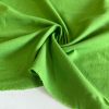 Yeşil Saf Pamuk Keten Kumaş