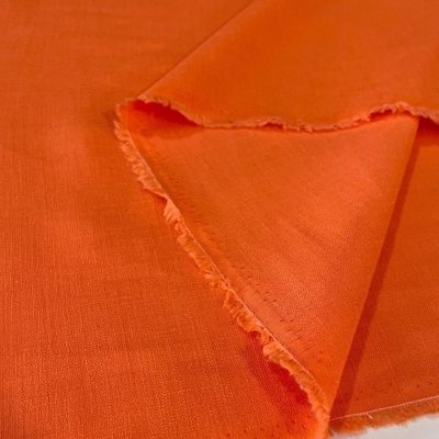 Ham Keten Kumaş Orange YVZ