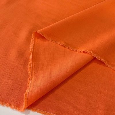 Ham Keten Kumaş Orange YVZ
