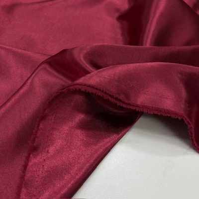 Kristal Saten Kumaş Bordo