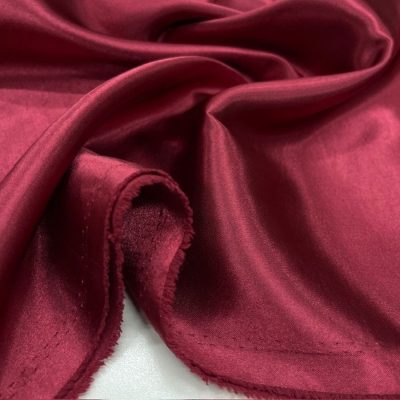 Kristal Saten Kumaş Bordo