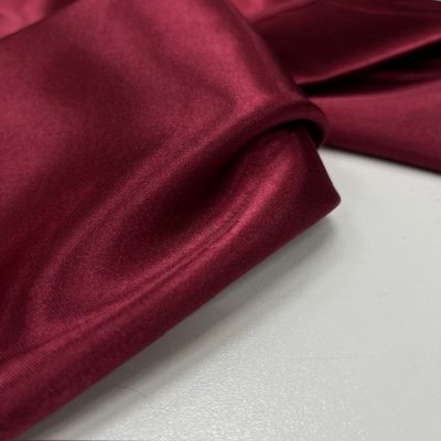 Kristal Saten Kumaş Bordo