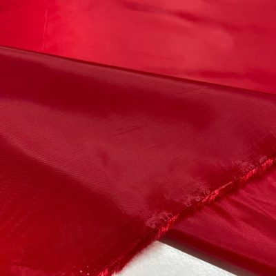 Kırmızı Polyester Astar Kumaş