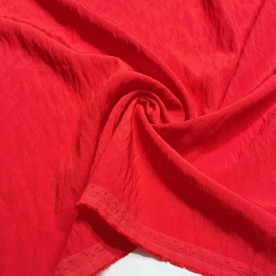 Krinkıl Cupro Kumaş Nar Çiçeği