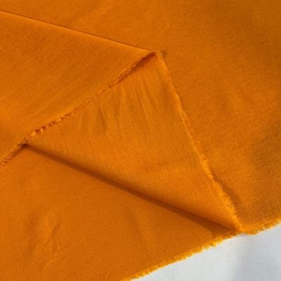 Soft Orange Ham Keten Kumaş