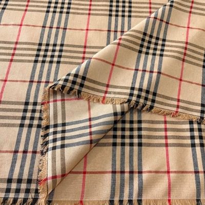 Burberry Desenli Terikoton Kumaş