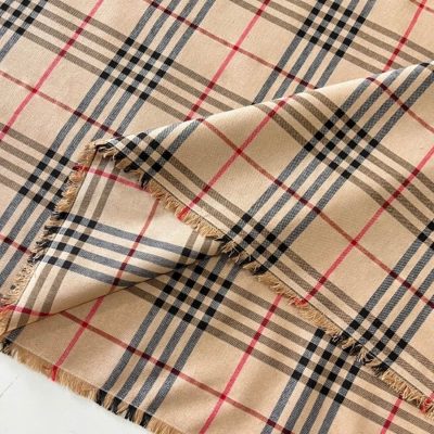 Burberry Desenli Terikoton Kumaş