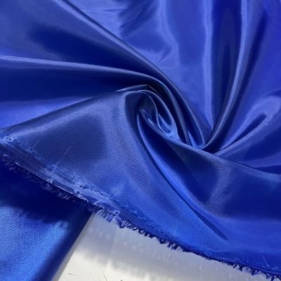 Polyester Astar Kumaş Saks Mavi