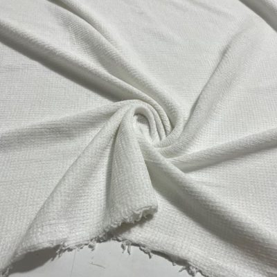 Yumoş Triko Kumaş Beyaz MHR