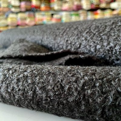 Süper Buklet Kumaş Siyah