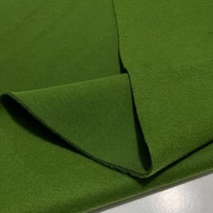 Üç İplik Şardonlu Penye Kumaş Yeşil
