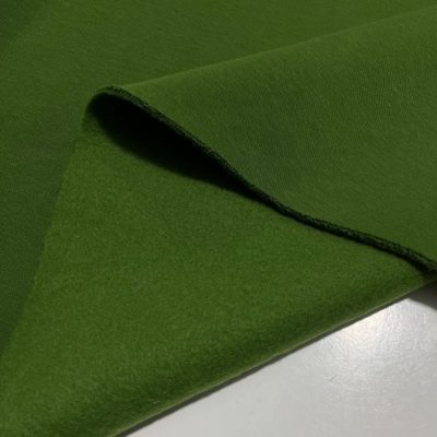 Üç İplik Şardonlu Penye Kumaş Yeşil