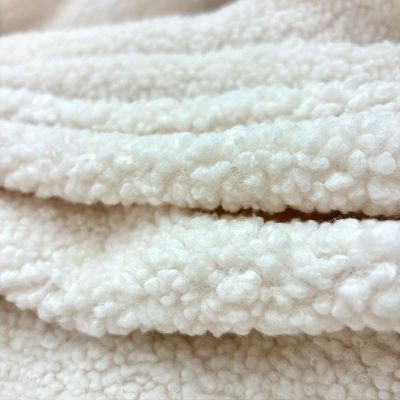 Süper Kuzu Teddy Kumaş Cream BYR
