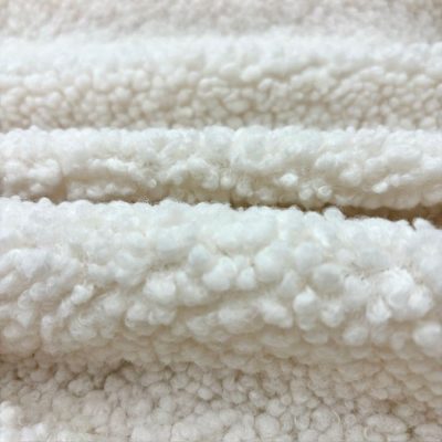 Süper Kuzu Teddy Kumaş Cream BYR