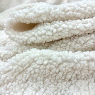 Süper Kuzu Teddy Kumaş Cream BYR