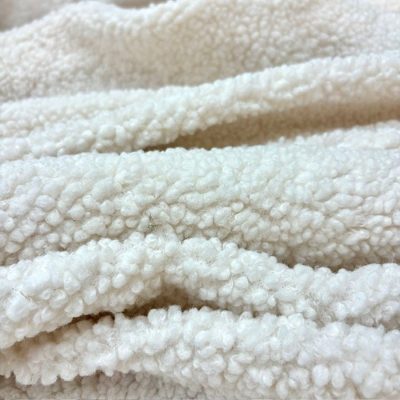 Süper Kuzu Teddy Kumaş Cream BYR