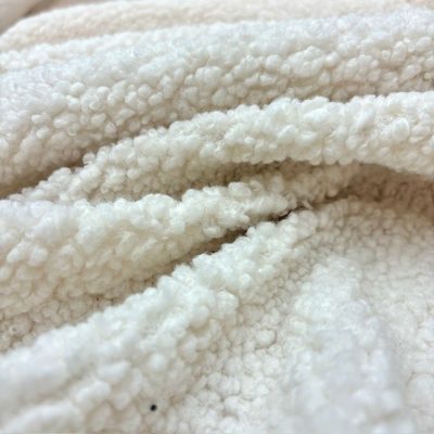 Süper Kuzu Teddy Kumaş Cream BYR