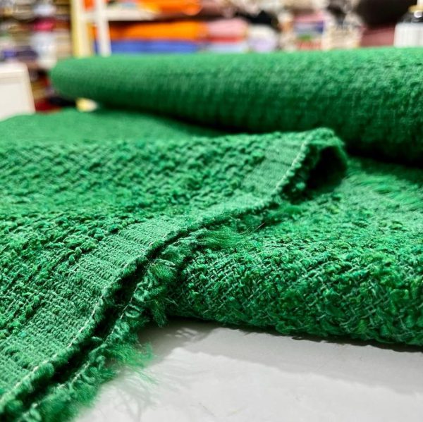 Vakko Kırçıllı Chanel Kumaş Yeşil MHR