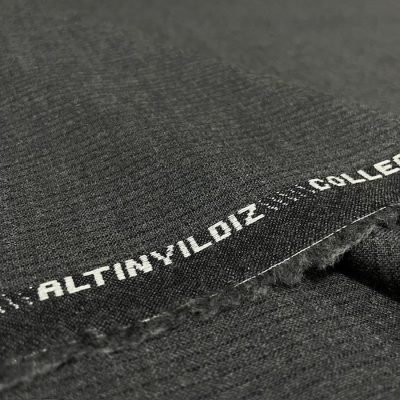 Altınyıldız Kendinden Çizgili Kumaş Füme NDR