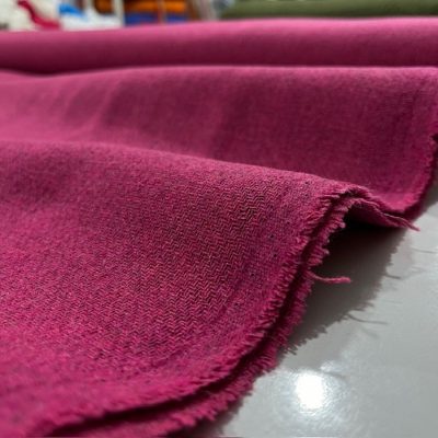 Saf %100 Yün Tüvit Şanel Kumaş Pembe BYR