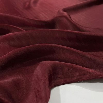 Cupro Abraham Saten Bordo Vişne SRVT