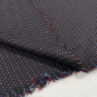 Dokulu Flanel Kumaş Bordo YVZ