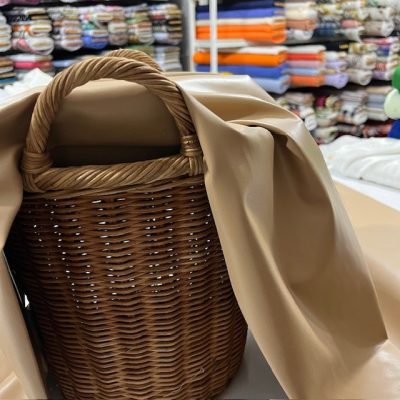 Camel Bej Deri Kumaş