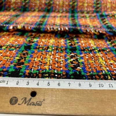 İthal Avrupa Chanel Kumaş Kiremit