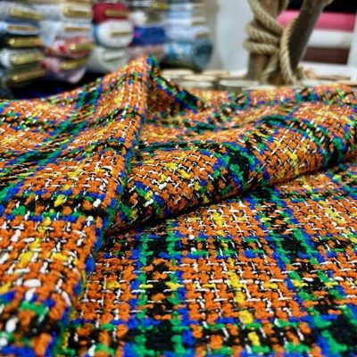 İthal Avrupa Chanel Kumaş Kiremit