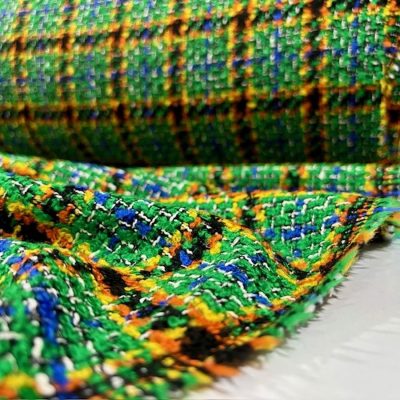 İthal Avrupa Chanel Kumaş Yeşil