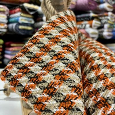 İthal Kazayağı Chanel Kumaş Kiremit