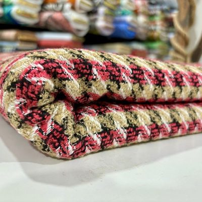 İthal Kazayağı Chanel Kumaş Pembe
