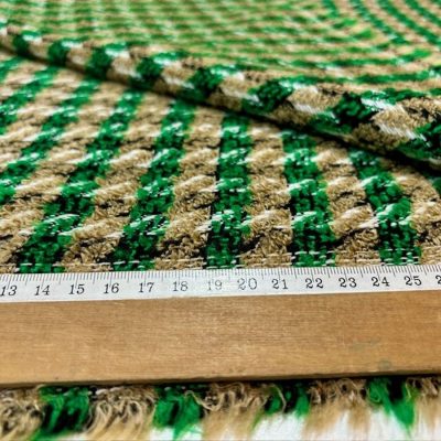 İthal Kazayağı Chanel Kumaş Yeşil