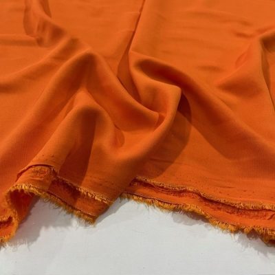 Pamuk Viskon Kumaş Orange YNS