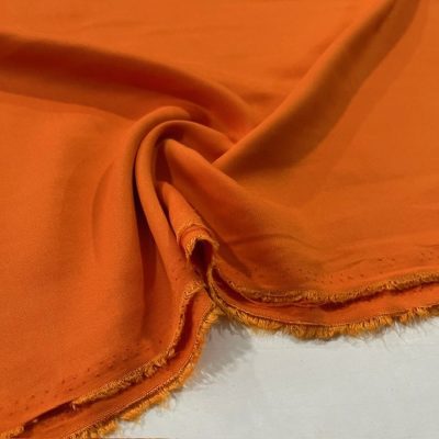 Pamuk Viskon Kumaş Orange YNS