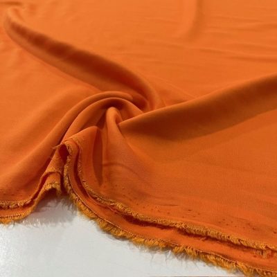 Pamuk Viskon Kumaş Orange YNS
