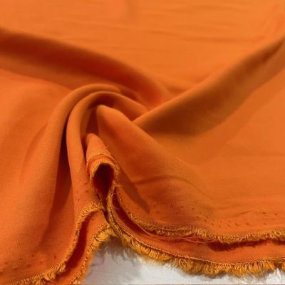 Pamuk Viskon Kumaş Orange YNS