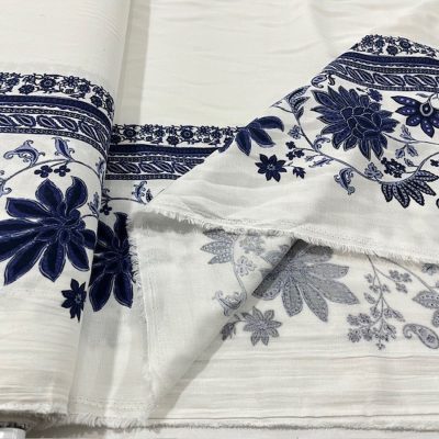 Saf Pamuk Alaçatı Müslin Kumaş