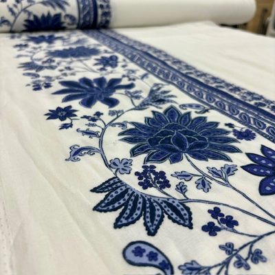 Saf Pamuk Alaçatı Müslin Kumaş