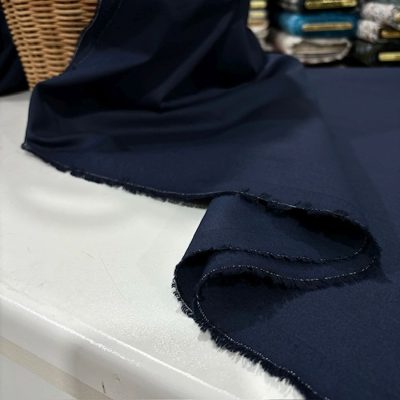 %100 Cotton Kanvas Gabardin Lacivert BYR