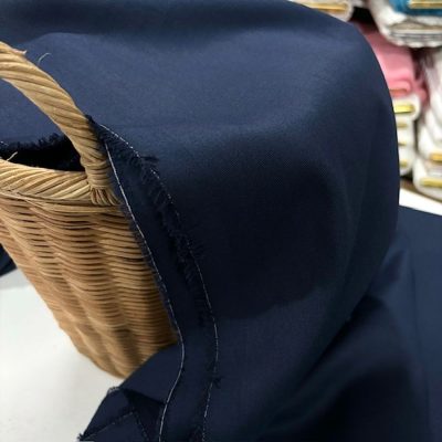 %100 Cotton Kanvas Gabardin Lacivert BYR