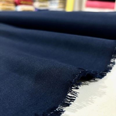 %100 Cotton Kanvas Gabardin Lacivert BYR