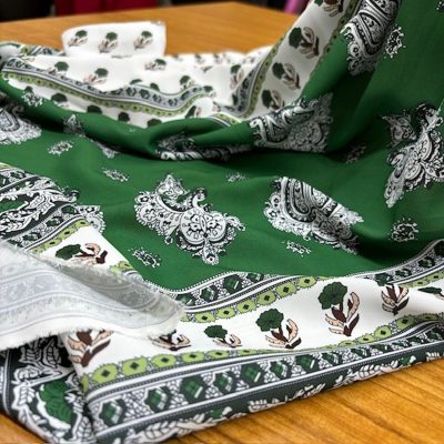 Alaçatı Marka Jorjet Kumaş Zümrüt