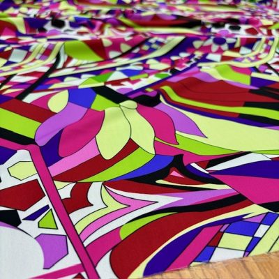 Emilio Pucci Jorjet Krep Kumaş