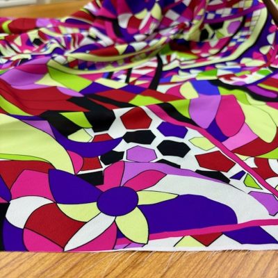 Emilio Pucci Jorjet Krep Kumaş