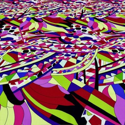 Emilio Pucci Jorjet Krep Kumaş