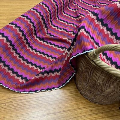 Süper Missoni Örme Kumaş Fuşya MSA