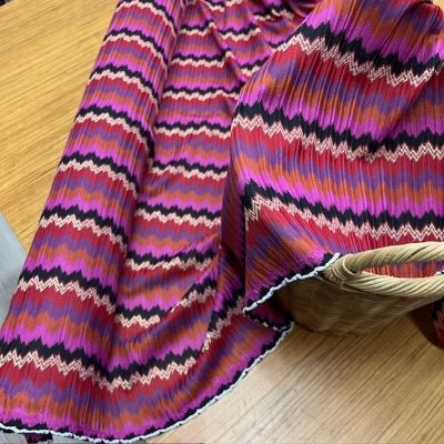 Süper Missoni Örme Kumaş Fuşya MSA